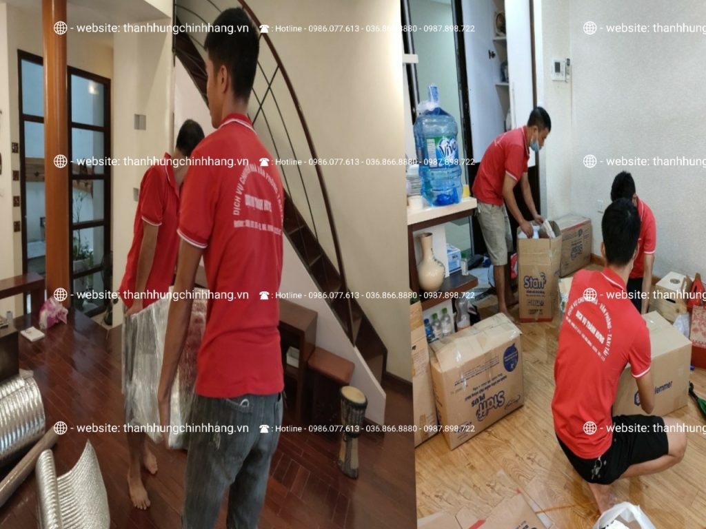 Chuyển nhà trọn gói quận Tây Hồ uy tín, an toàn, không phát sinh