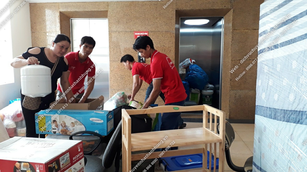 Dịch vụ chuyển nhà trọn gói tại Quận 5 uy tín, chất lượng của Thành Hưng