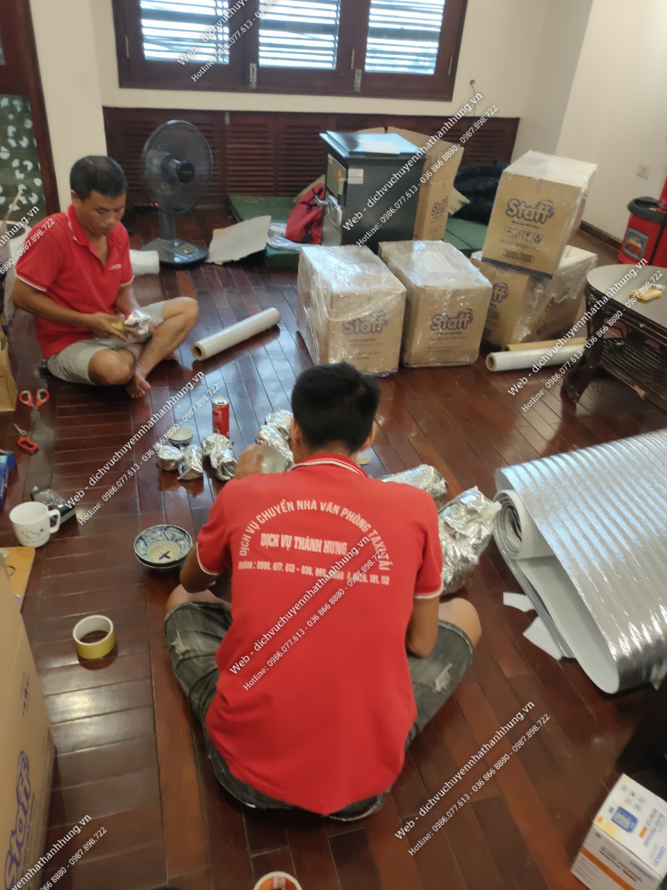 Thành Hưng chia sẻ bí quyết đóng gói đồ dễ vỡ khi chuyển nhà trọn gói Quận 8