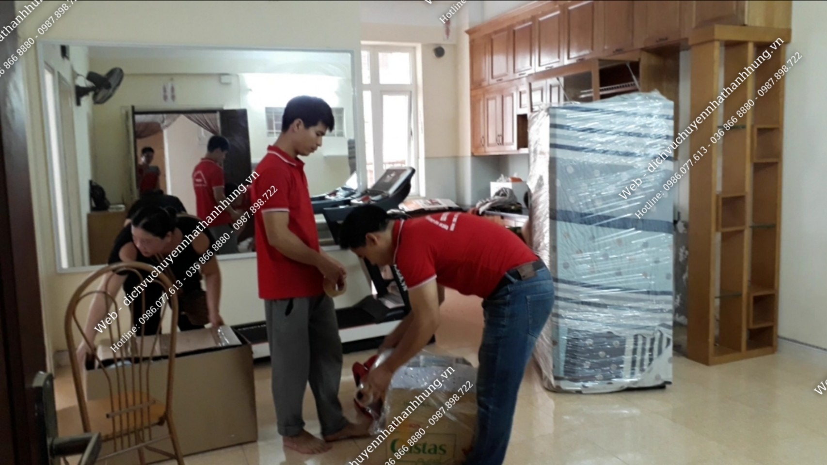 Dịch vụ chuyển nhà trọn gói tại Quận 8 của Thành Hưng
