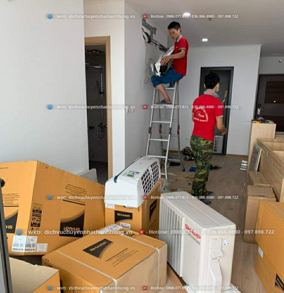 Khách hàng Thành Hưng sau tháo lắp, bảo dưỡng điều hòa tại nhà