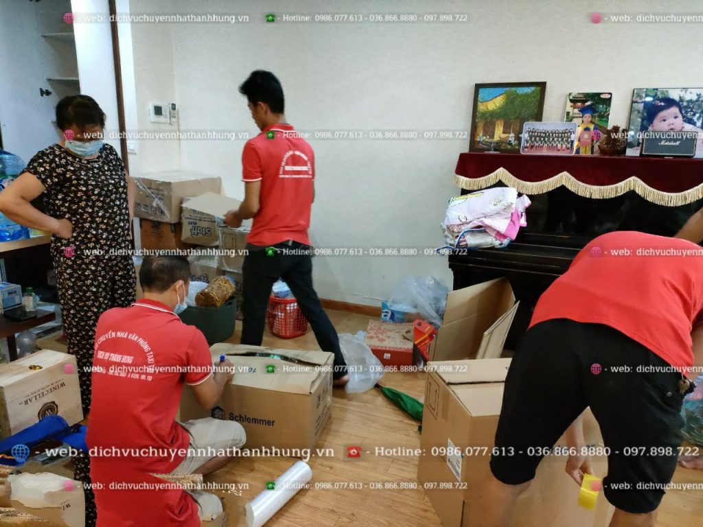 Chuyển nhà trọn gói tại quận Đống Đa