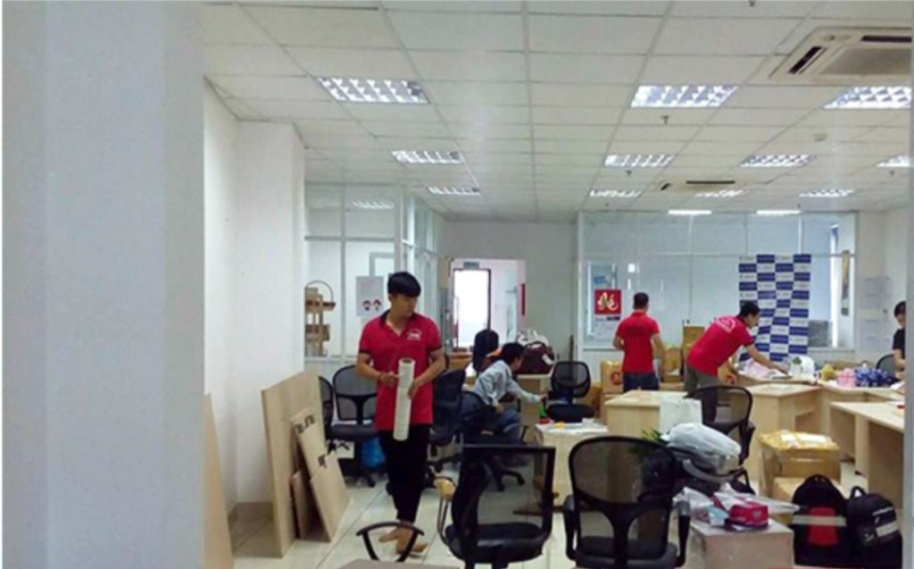 Dịch vụ chuyển văn phòng trọn gói giá rẻ Hà Nội Thành Hưng