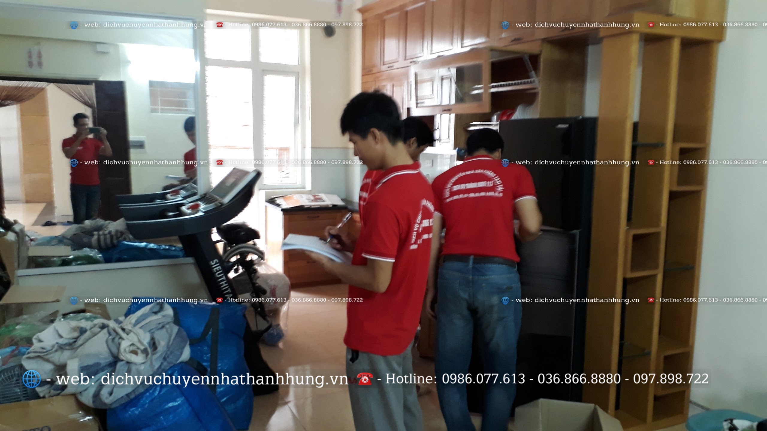 Khảo sát và đo khối lượng đồ đạc chuyển nhà liên tỉnh