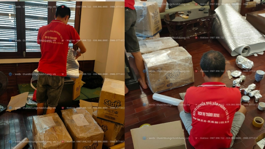 Quy trình chuyển nhà Thành Hưng