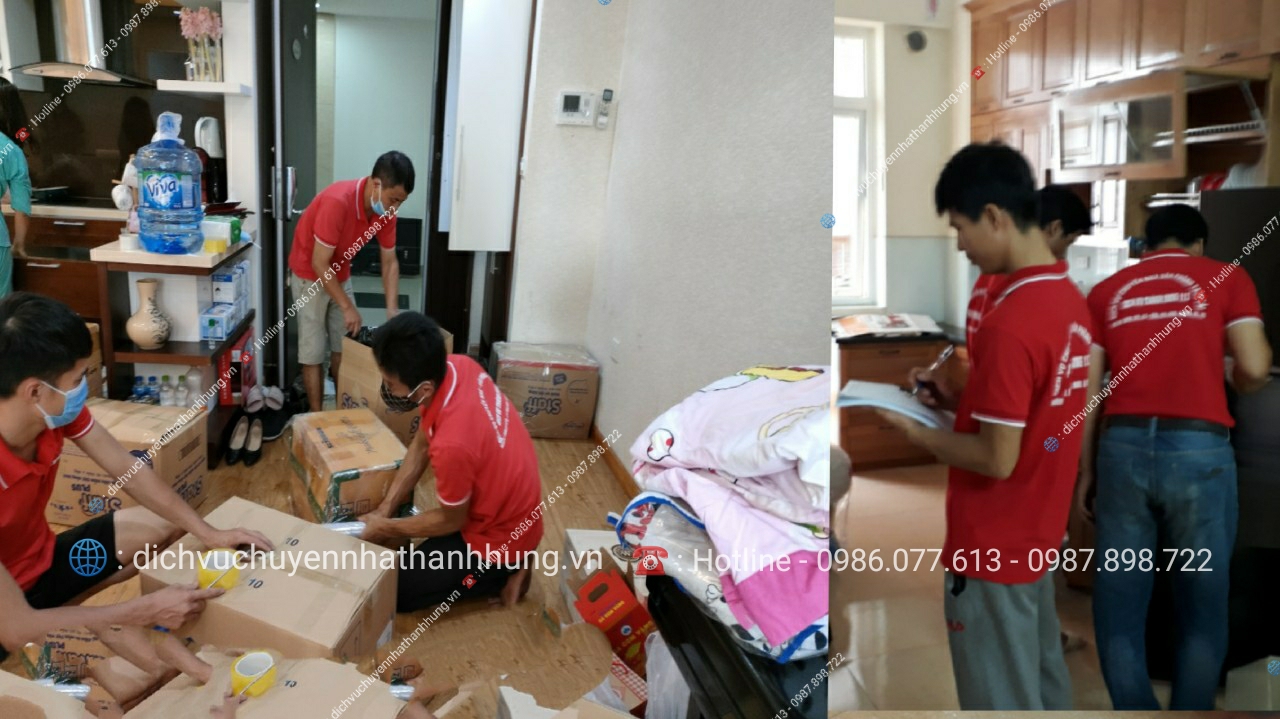 Dịch vụ chuyển nhà nhanh chóng Thành Hưng