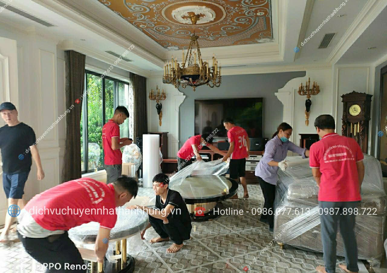 Dịch vụ chuyển nhà liên tỉnh trọn gói Thành Hưng