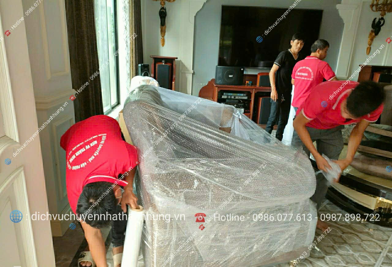 Đóng gói đồ đạc chuyển nhà liên tỉnh